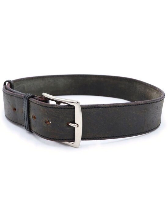 Hermes Etriviere Leather Belt Black